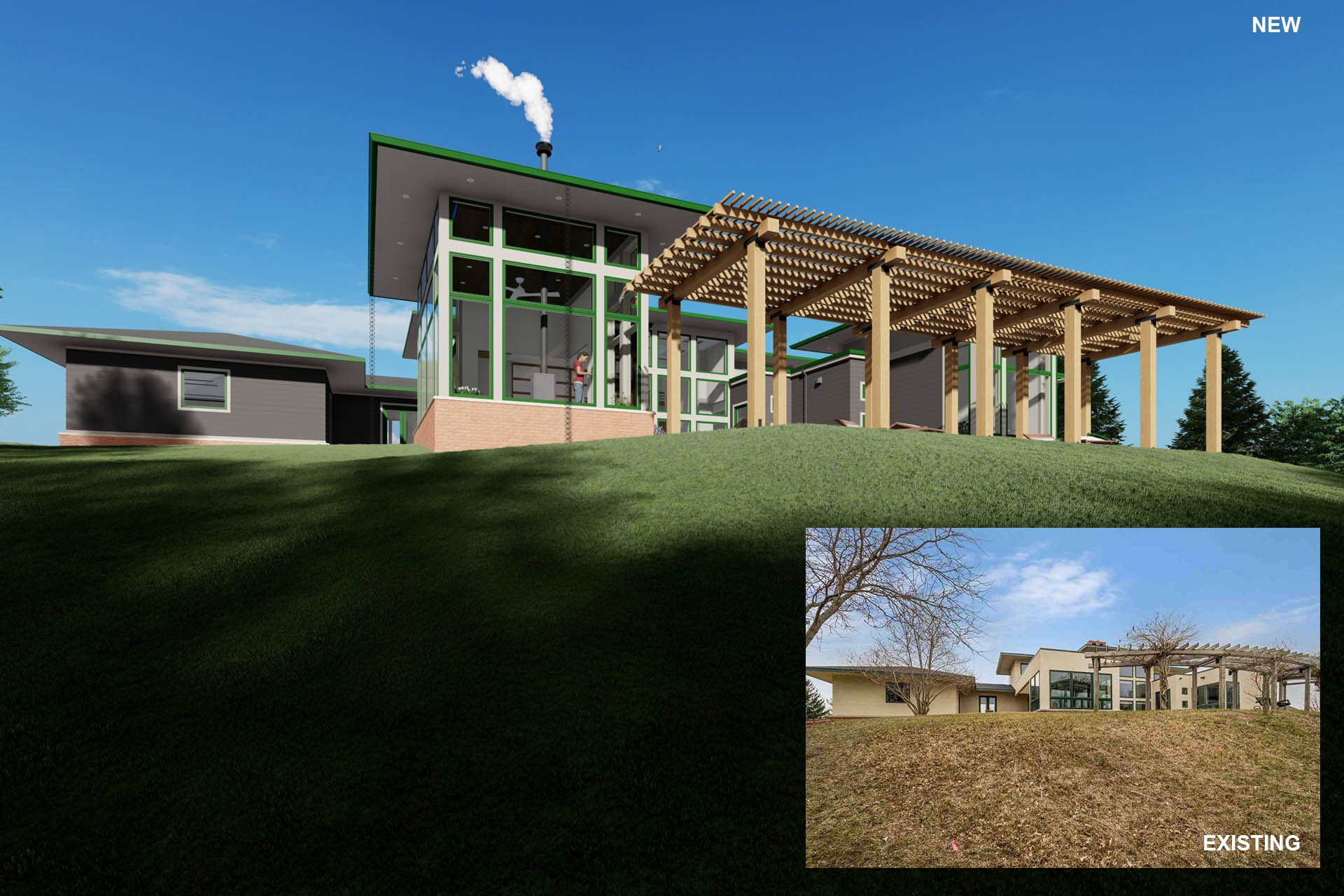 O1 Addition, Akar Architecture. Residential work, Iowa.