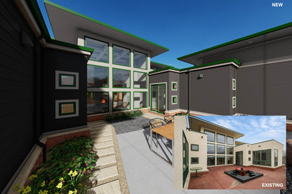 O1 Addition, Akar Architecture. Residential work, Iowa.