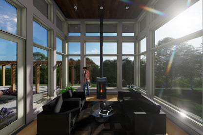 O1 Addition, Akar Architecture. Residential work, Iowa.