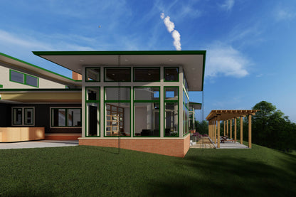 O1 Addition, Akar Architecture. Residential work, Iowa.